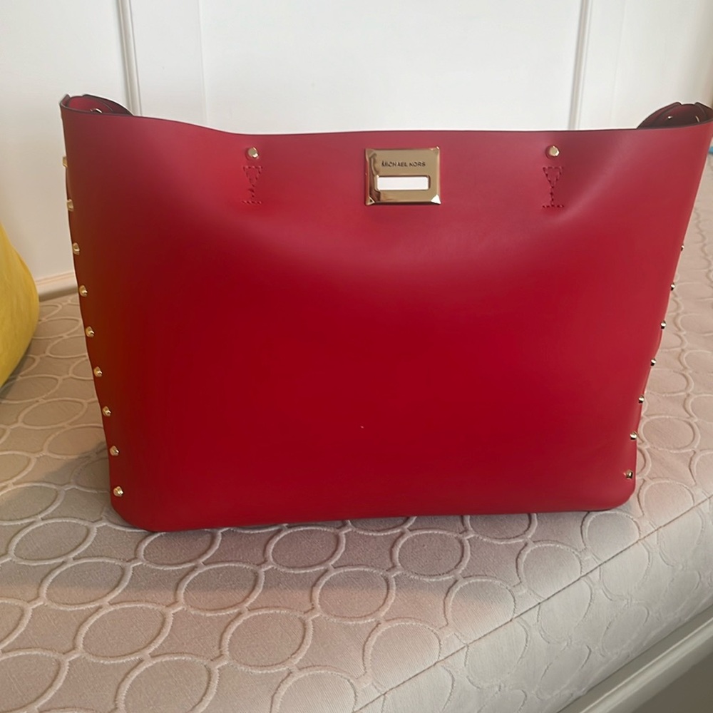 Michael Kors manhattan leather tote